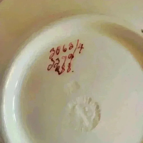 Franz Mehlem-Floral Gilded Bowl Set - Picture 8 of 12